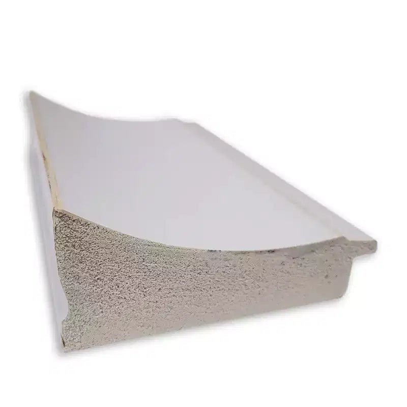 Miroir mural étroit Flair Soft White non biseauté de 22" x 28" – Rectangle moderne