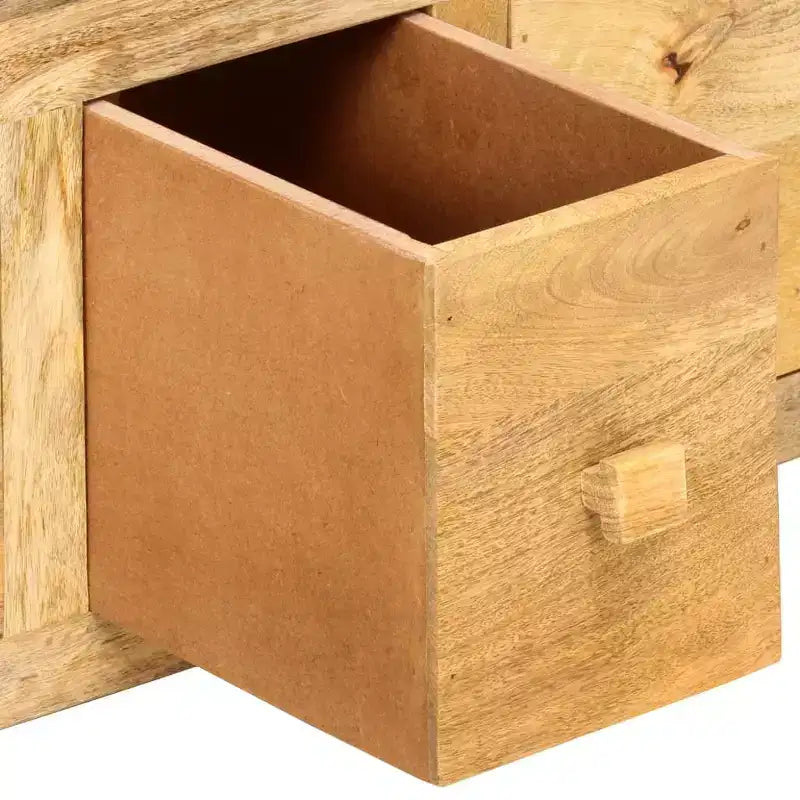Table basse avec 4 tiroirs 89,9 x 50 x 35 cm Bois de manguier massif