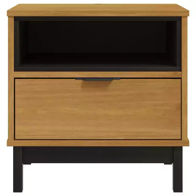 Table d'appoint 50 x 50 x 50 cm en pin massif