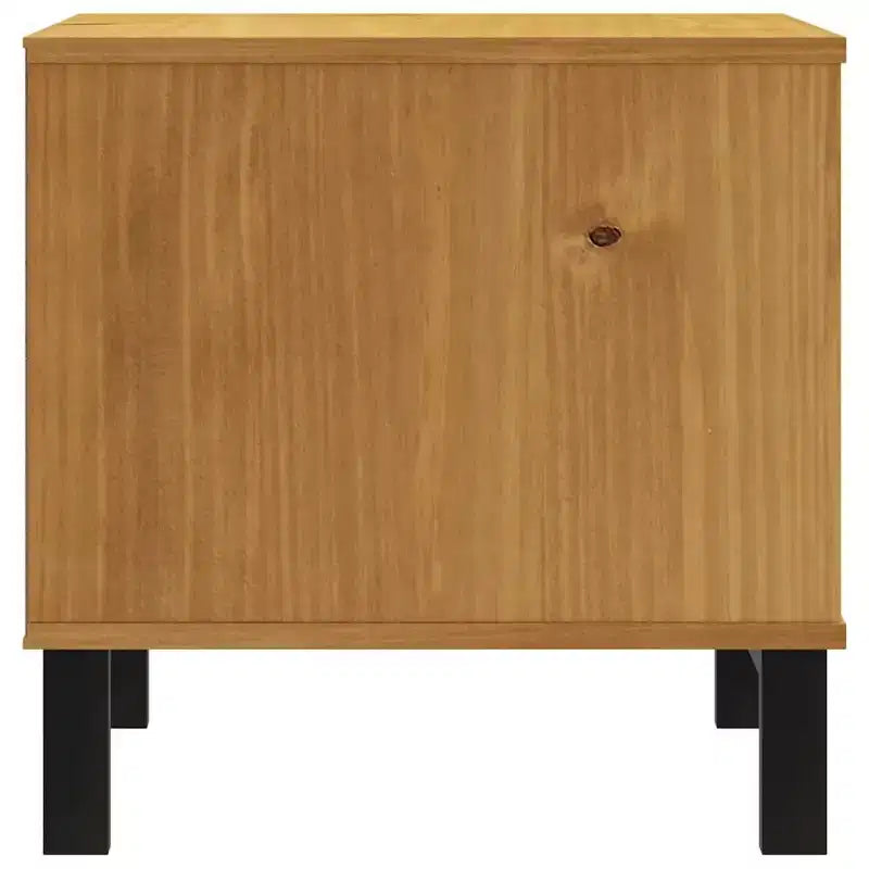 Table d'appoint 50 x 50 x 50 cm en pin massif