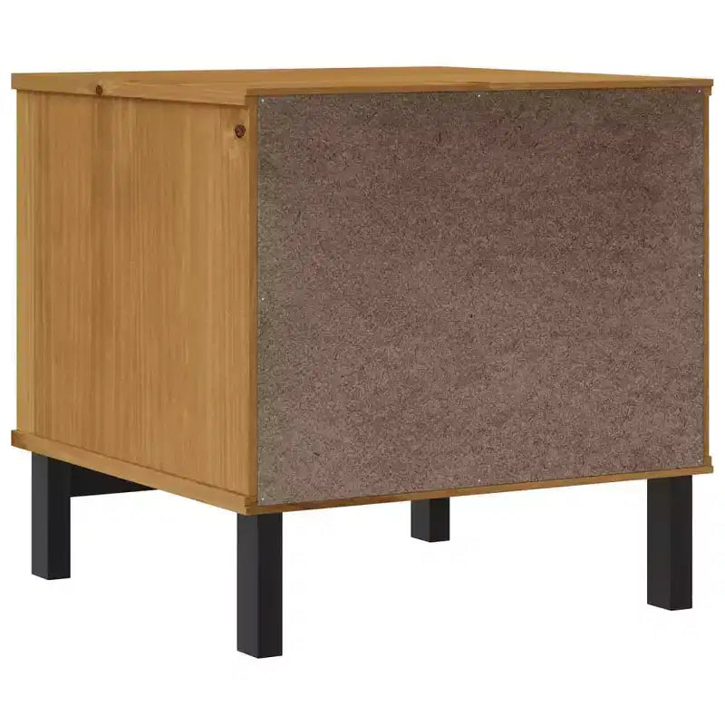 Table d'appoint 50 x 50 x 50 cm en pin massif