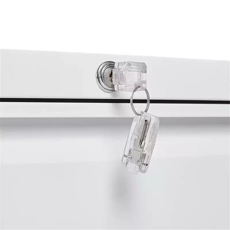 Meuble de classement à 2 tiroirs avec serrure, armoire de classement verticale en métal, armoire de rangement pour dossiers de taille légale/lettre sous le bureau pour le bureau ou la maison