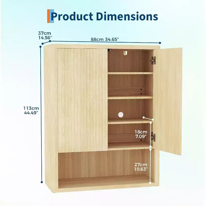Meuble de rangement pour chaussures de ferme à 5 niveaux, organisateur d'entrée de 113 cm de haut avec étagères réglables, étagère à chaussures autoportante peu encombrante