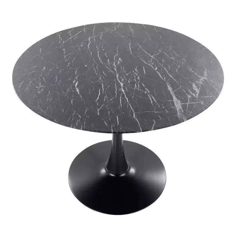 Table à manger ronde Pebble Mod de 36 pouces