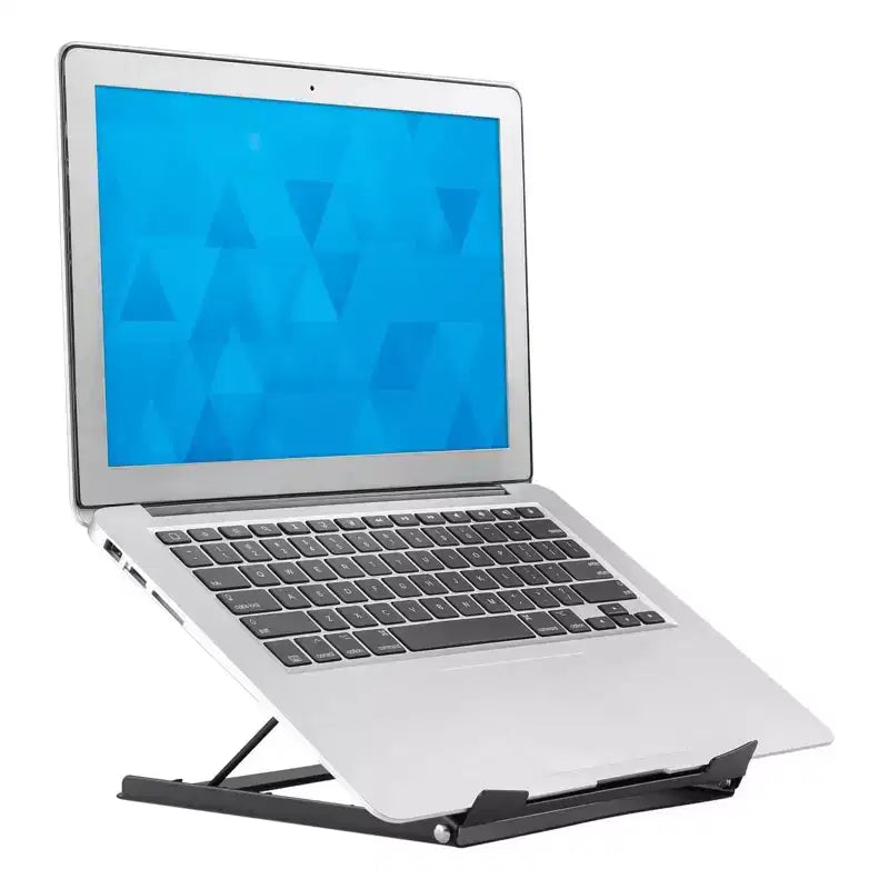 Support réglable pour ordinateur portable – Rehausseur en acier massif avec 5 réglages de hauteur