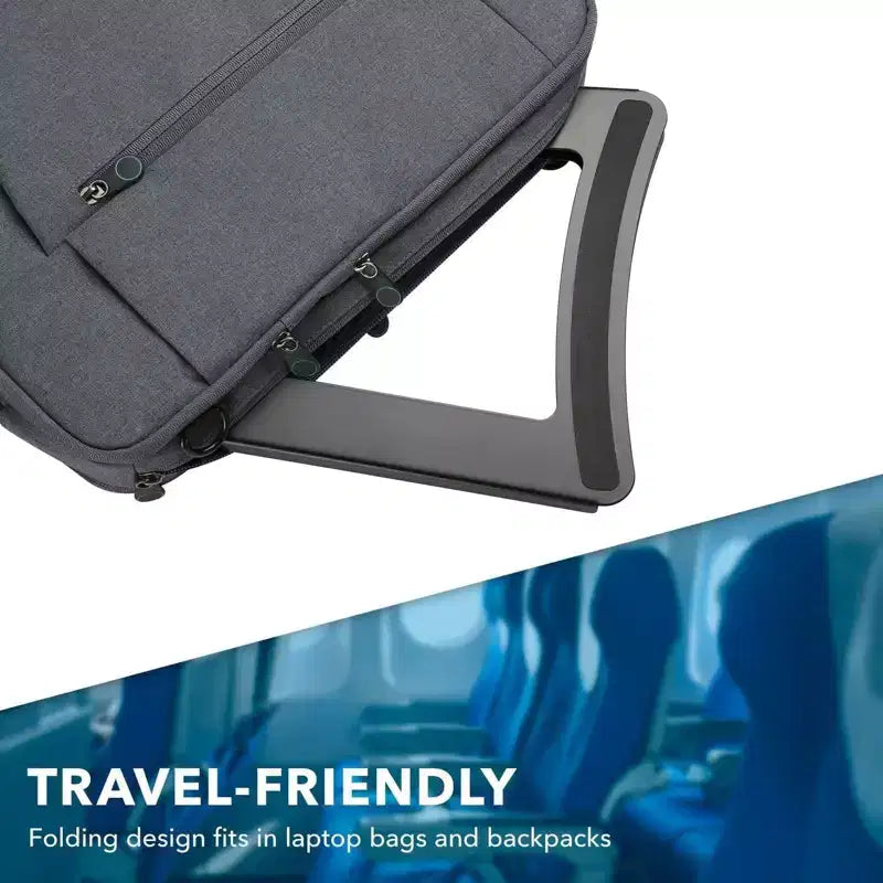 Support réglable pour ordinateur portable – Rehausseur en acier massif avec 5 réglages de hauteur